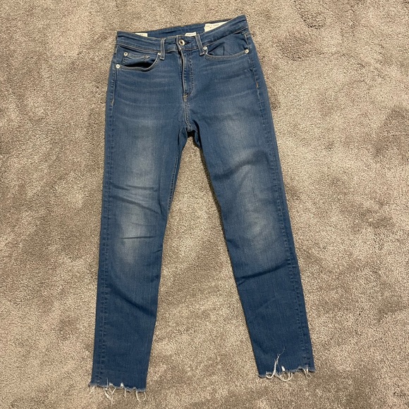 Rag and Bone mid rise skinny jean - Picture 1 of 5